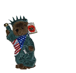 liberty christmas bear