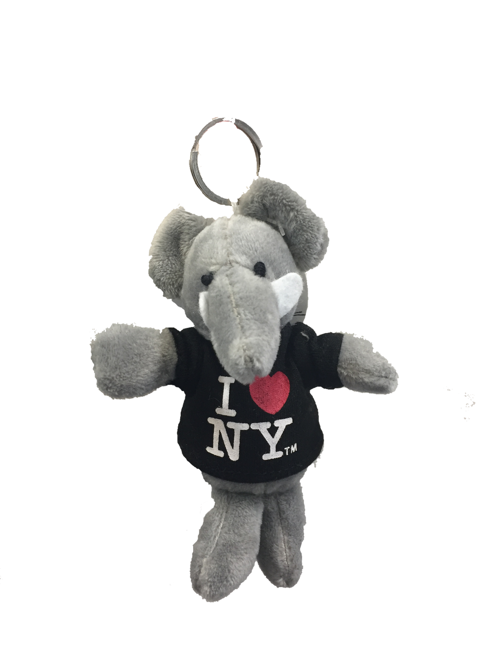 elephant plush keychain