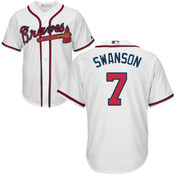 atlanta braves swanson jersey