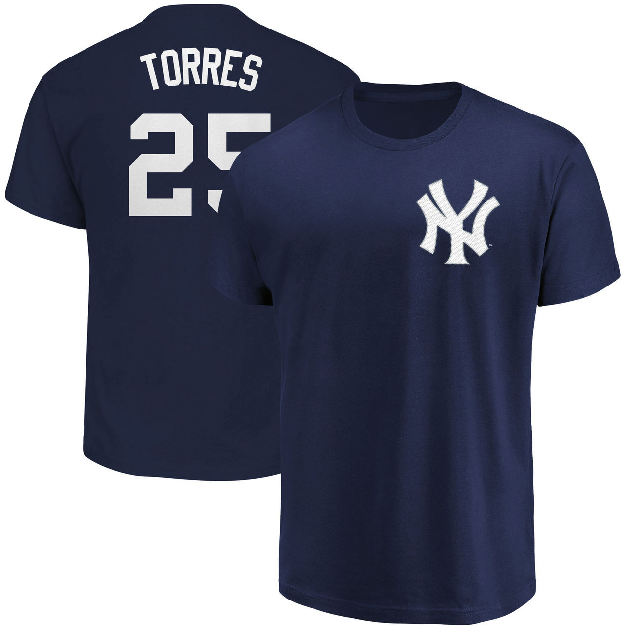Gleyber Torres Youth T-Shirt - Navy NY Yankees Kids T-Shirt