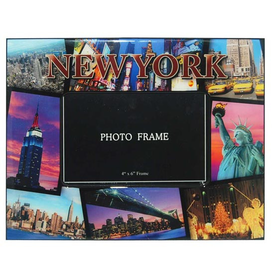 nyc postcard collage 4 x 6 picture frame