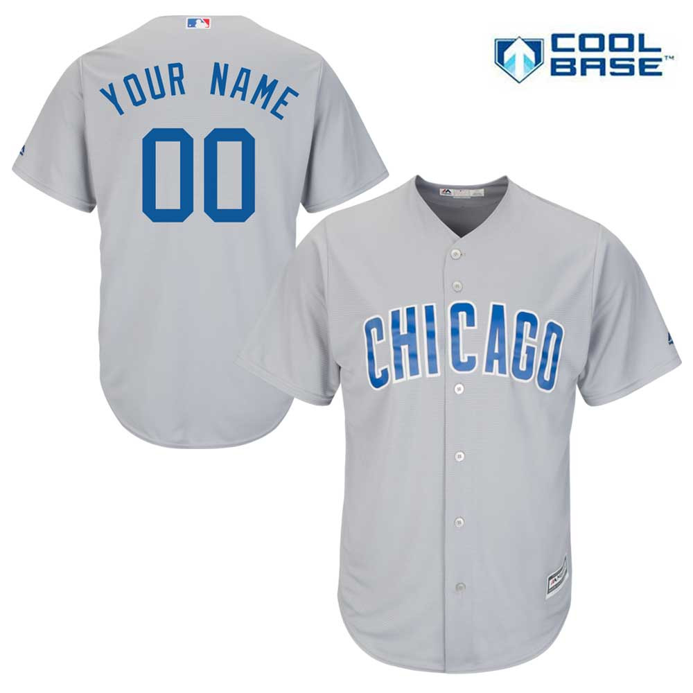 chicago cubs replica road jersey