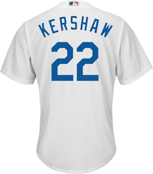 la dodgers kershaw jersey