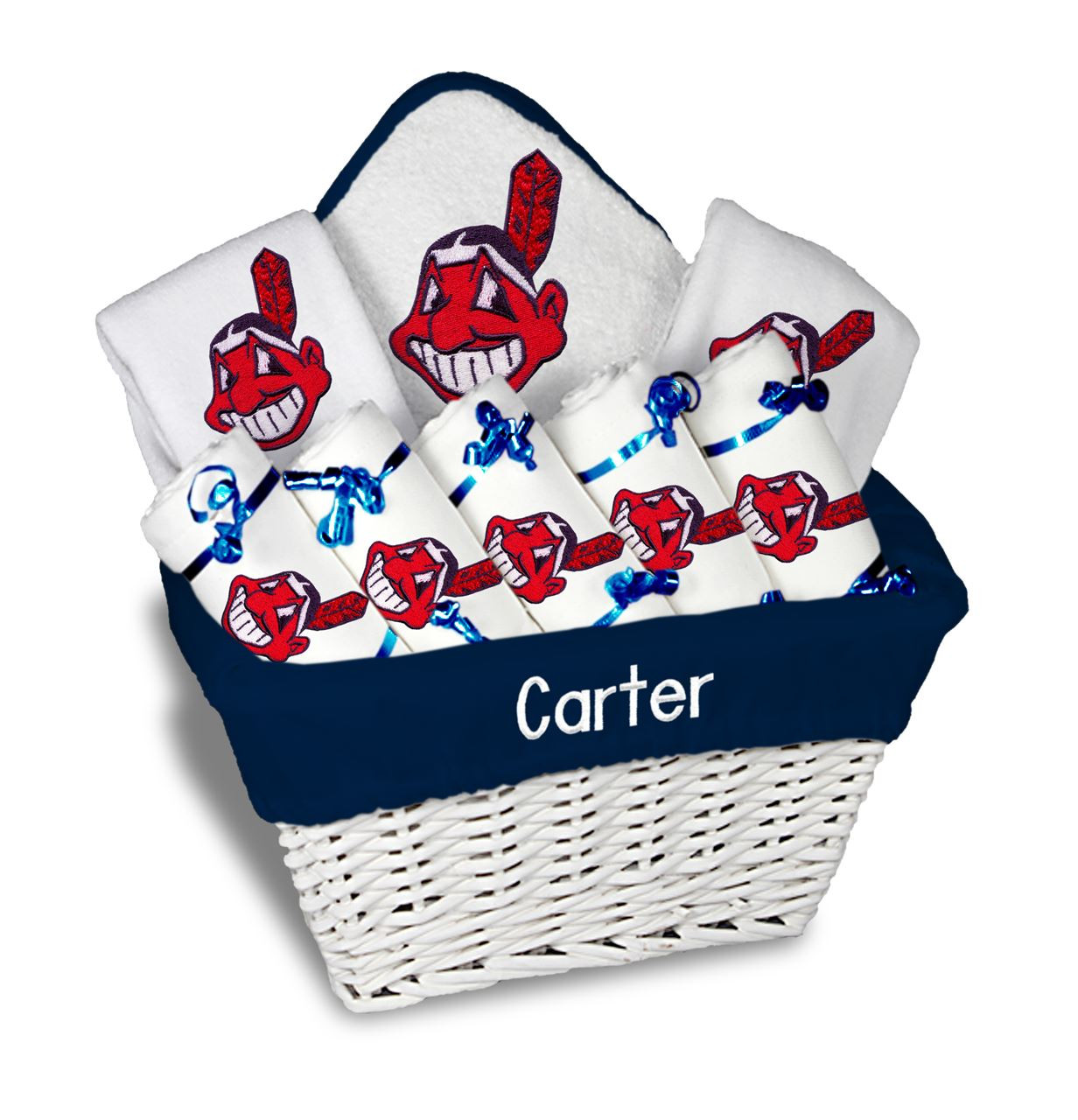 Cleveland Indians Personalized 9-Piece Gift Basket