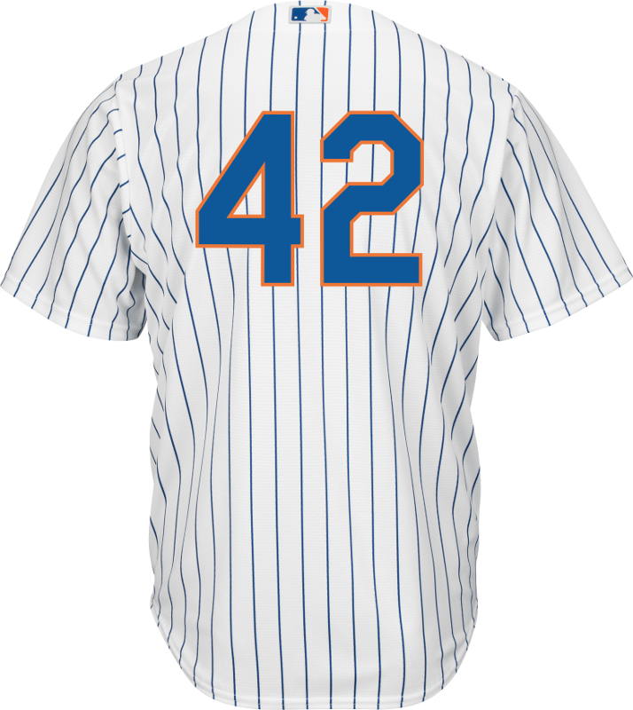 Jackie Robinson Day 42 Jersey - NY Mets 
