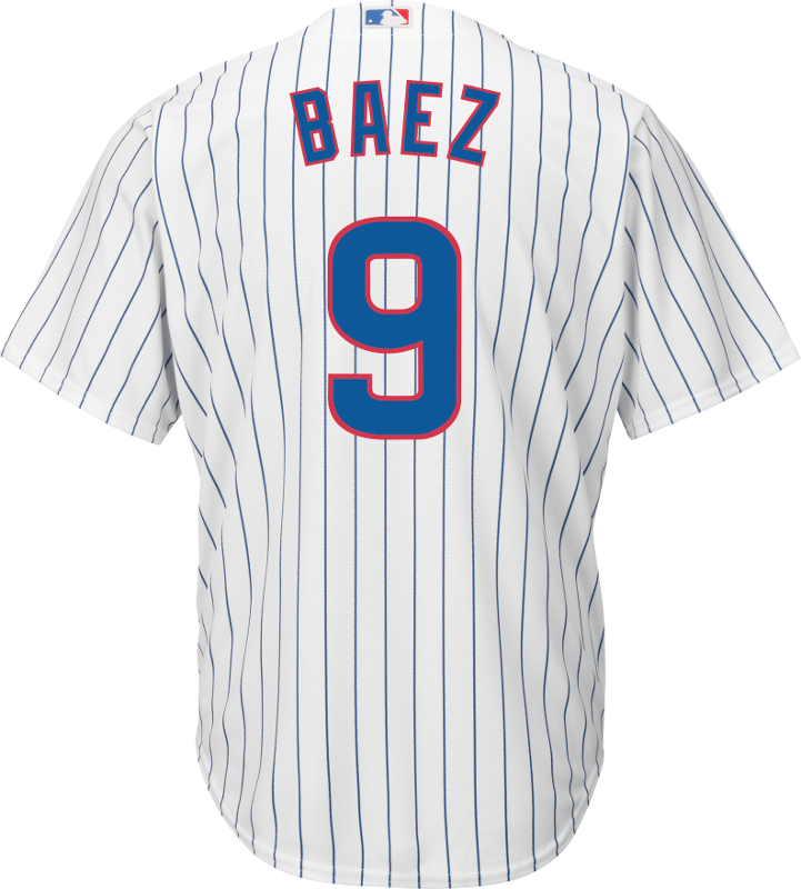 Javier Baez Youth Jersey - Chicago Cubs 