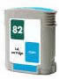 Remanufactured  HP 82C (C4911A) Hi-Yield Cyan Ink Cartridge
