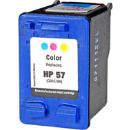 Remanufactured  HP 57  (C6657AN) Tri-Color Ink Cartridge