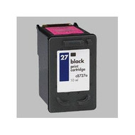 Remanufactured Hewlett Packard HP 27 (C8727AN) Black Ink Cartridge
