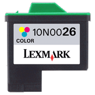 Remanufactured Lexmark 10N0026 (26) Color Ink Cartridge