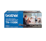 Genuine OEM Brother TN110BK Black Laser Toner Cartridge