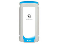 Remanufactured Hewlett Packard C9371A (HP 72) Hi-Yield Cyan Ink