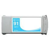 Remanufactured Hewlett Packard C9470A (HP 91) Light Cyan Ink Cartridge