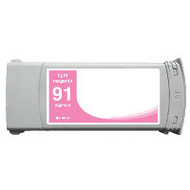 Remanufactured Hewlett Packard C9471A (HP 91) LT Magenta Ink Cartridge