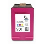 Remanufactured Hewlett Packard CC656AN (HP 901) Color Ink Cartridge