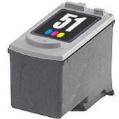 Remanufactured Canon CL51 Color Ink Cartridge