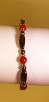 Carnilian Red Agate (Single Band- Ladies)