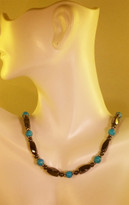 Howlite Turquoise Necklace (Ladies)