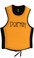 Front view of Cross Vest Back Zip
