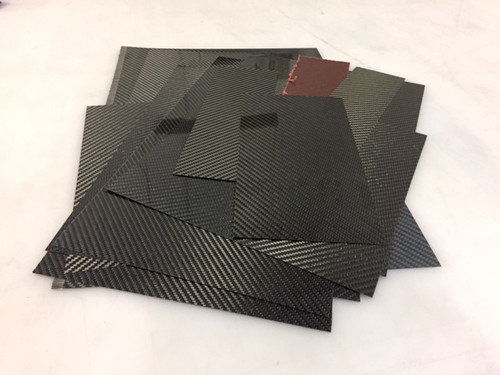 Carbon Fiber Scrap Pieces - 1 Lb. | Protech Composites