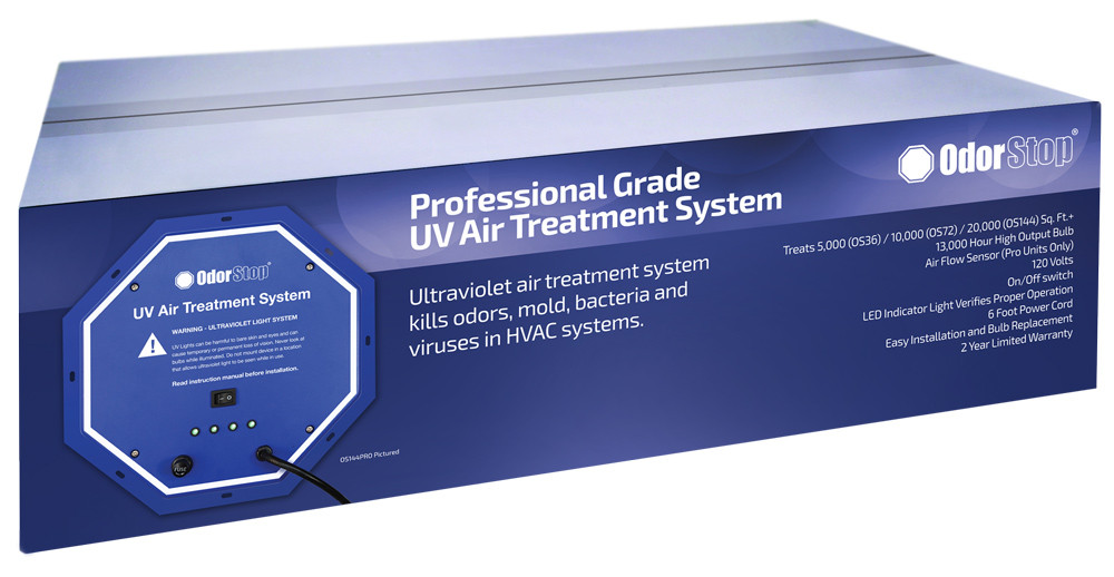 OdorStop OS36PRO – 36 watt Air Treatment System with Airflow