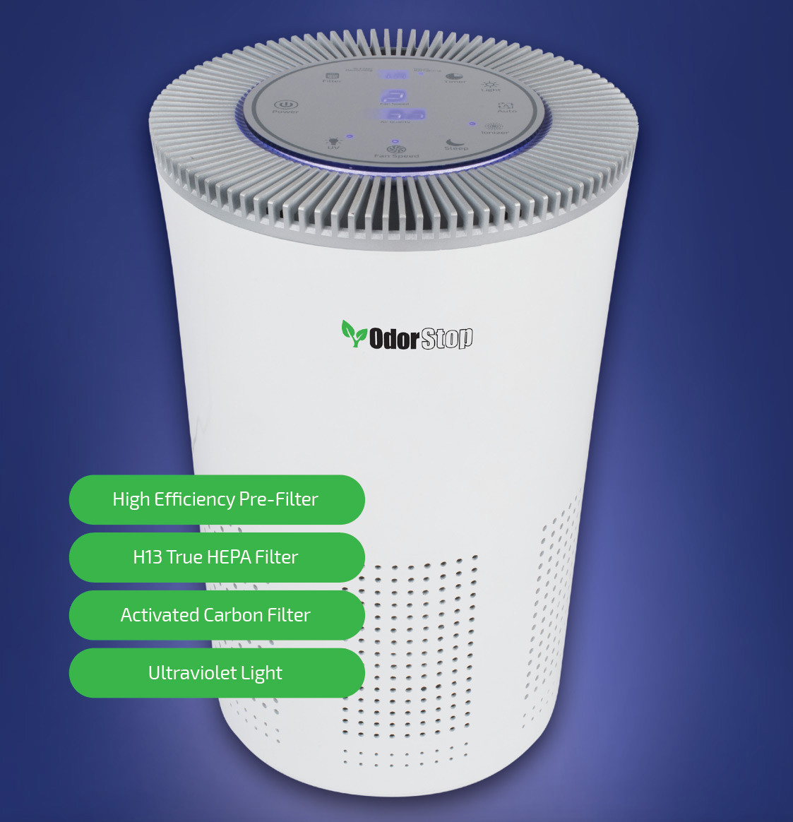 OSAP7 - 7-in-1 HEPA Air Purifier with UV, Active Carbon, Ionizer