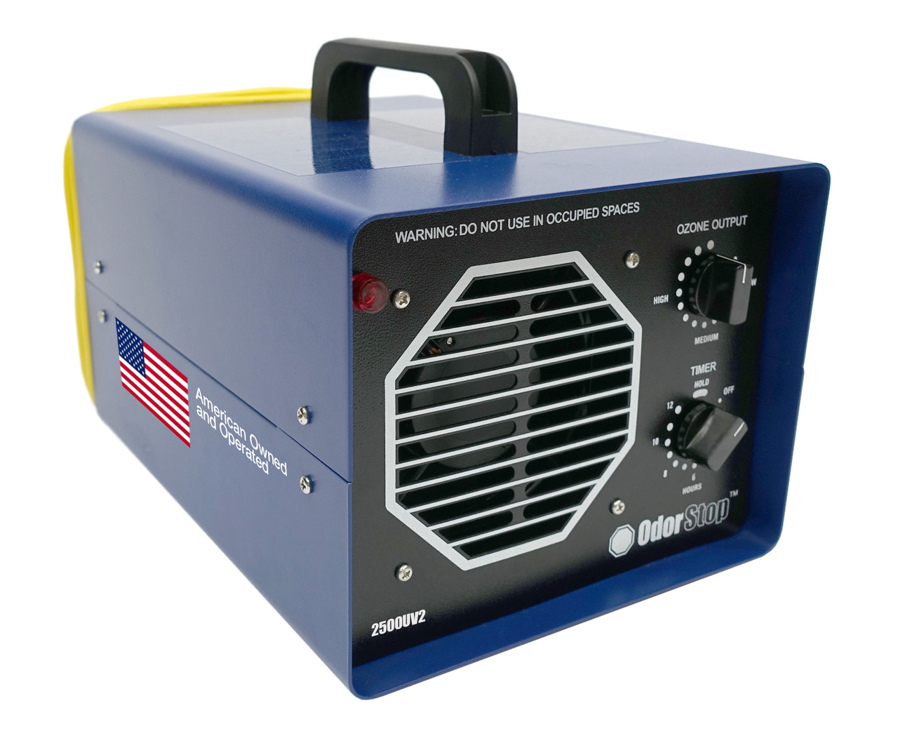 OS2500UV2 - Ozone Generator/UV Air Cleaner with 2 Ozone Plates, UV