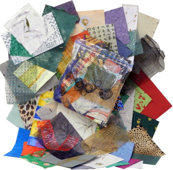 Handmade and unique papers ,natural fibers for artists, craftspeople