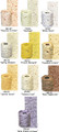 "FLORA & FIBER" Textured Paper Ribbon Rolls - 11 yd Rolls
A thin, lightweight paper ribbon that  has been "accordion" folded to create an interesting texture