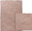 #89304 Coco 'Ribless" Handmade Paper, "Pale Mauve"
A rosy/peach shade in a 26" x 36" relatively smooth sheet.  Deckle edges.