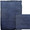 #89309 Coco 'Ribless' Handmade Paper, "Navy"
A deep, rich cobalt blue in a 26" x 36" relatively smooth sheet.  Deckle edges.