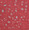#14022 Swiss Paper, "Red"   (close-up)
A fairly deep shade of true red, with fiber strands and multiple random "holidays" create interest on the surface of this paper.