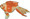 #04071 Fantail Goldfish/Red
Large, 13" Fantail Goldfish looks like the fancy Koi.  Made of lightweigh foam/resin with beautiful fins & tails of natural cornhusk