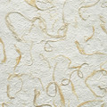 #27025 Coral Seas Handmade Botanical Paper - 'Foliage & Fibers', "Coco Husk Swirls"
Long coconut palm fibers swirl and twist across the surface of an off-white paper pulp