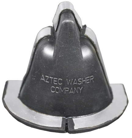 [MasterFlash®]~[Overall Height : 3" (76mm)|Inner Depth: 2" (50mm) | Base Dimensions: 4-1/4" (107mm) W X 3" (76mm) L]~[Flexible width allows for most panel configuration.|Expansion feature accommodates all seam heights.|Allows side wall of end cap to form on roof panels.]