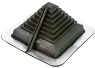 [MasterFlash®]~[Mutli Flash Square Vent accomodates pipes closed - 19-1/4" (0-488mm)]~[Offers strict weather protection from its EPDM rubber. |Materials are designed and engineered for maximum weather resistance from ozone and ultraviolet light.| Adaptable Base - The base of the Multi-Flash will mold to nearly any roof shape due to its maleable aluminum base.|This product will fit most roof panel configurations and pitches regarless of the pipe location.| Includes a strainless steel gripper and plastic zip tie to secure for all retrofit applications ]
