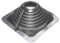 [MasterFlash®]~[Standard Pipe Sizes: 4" to 8¼" (102MM to 209MM)|Retrofit Pipe Sizes: 3½" to 6¾" (88.9MM to 171.4MM)|Base size:  11" x 11 " (279.4MM x 279.4MM)]~[Two Simple solutions to flashing a penetration through a metal roof in one.|Can be used as both a Standard flashing or a Retrofit flashing|Comes labeled with its corresponding diameter.|Is marked with dimensions to allow for easy sizing to fit each individual application.|Aluminum panel allows the pipe boot flashing to conform to any panel configuration and/or roof pitch.|Available in Black EPDM, Gray EPDM or high temp red silicone for extreme temperatures.|Specialized compounds designed for maximum resistance to ultraviolet rays, cracking & weathering. |Flashing can be used for retrofit applications with Stainless Steel gripper.]