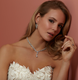 Diamante y shaped stunning necklace perfect for bridal
