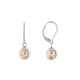 Classic freshwater pearl drop earrings lovely as wedding jewellery