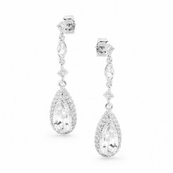Isabella diamante bridal earrings £58.95
