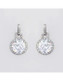 Diamante wedding earrings £39.95