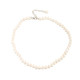 Ellie classic cream pearl bridal necklace lovely for bride or bridesmaids