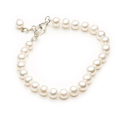 girls first pretty freshwater pearl bracelet lovely for bridesmaids