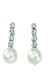 Gorgeous freshwater pearl and diamante drop earrings perfect for bridal
