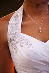 Diamante wedding pendant lovely for bridesmaids