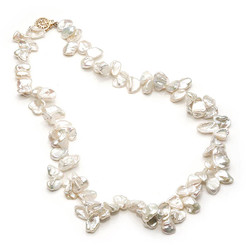 Tamar Keshi Pearl Bridal Necklace