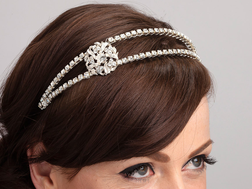 pearl bridal headband