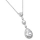 Diamante pendant gorgeous as bridal jewellery £49.95