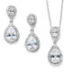 Arianna diamant pendant set for evening or bridal jewellery, gorgeous set