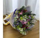 Big bright colored flower bouquet